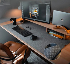 Large Wool Felt Gaming Mouse Pad Non-Slip Desk Mat for Computer Keyboard picture