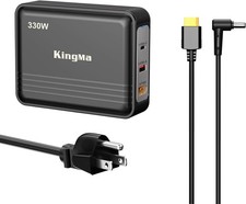 King Ma 330W (20V/16.5A) Gaming Laptop Charger for ASUS ROG Strix Scar16 18 picture