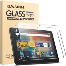 2 Pack Tablet Tempered Glass Screen Protector 9H Anti Scratch Bubble Free Film picture