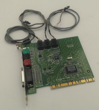 CREATIVE LABS (ENSONIQ ES1371) SOUND BLASTER PCI CARD YEAR 1998 + 3 x Cables Internal picture
