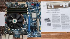 Intel DP67DE Micro ATX Motherboard w/ i5 2500K CPU 8gb mem IO Shield brochure picture