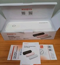 MUNBYN Portable A4 Thermal Printer Bluetooth Wireless Inkless Printer for Travel picture