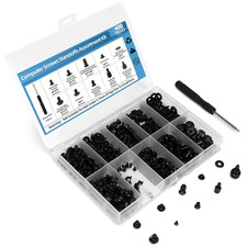 400PCS Computer PC Screw Kit with Screwdriver for Motherboard HDD SSD Fan Case picture