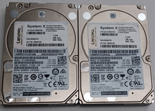 Lot of 2 Lenovo System X 00WG700  1.2TB HDD Hard Drive Used picture