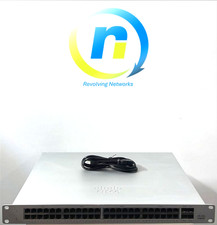 Cisco Meraki MS120-48LP-HW 48-Port GbE PoE Network Switch Unclaimed - 1 Yr Wrnty picture