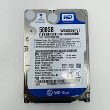 Western Digital WD Blue 500GB Laptop Hard Drive WD5000BPVT 2.5 SATA 5400RPM HDD picture