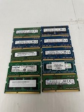 LOT of 10 Mixed 4GB DDR3 MEMORY RAM CARD 204 pin picture