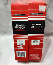 (2) Sharp UX-3CR Fax Imaging Film for UX-300 UX-305 UX-460 2 Rolls 98 Feet picture