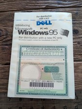 Microsoft Windows 95 & COA for distribution Compaq PC only picture