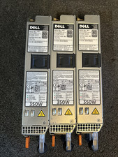 Lot of 3 Dell PowerEdge D350E-S1 350W 80 Plus Platinum  Power Supply OY8Y65 picture