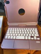 iPad Mini Keyboard Case/Frosted Pink. New Open Box picture