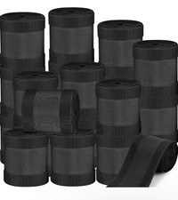 WILLBOND Cable Grip Floor Cable Cover Cords Cable Protector (Black,196.85 ft) picture