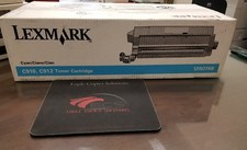 Genuine Lexmark 12N0768 cyan Toner Cartridge C910 C912 OEM picture