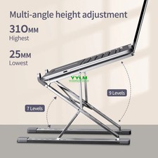 YYLM N8 Laptop Stand Aluminum  Adjustable Portable More Stable Laptop picture