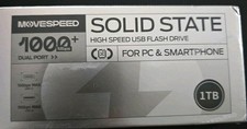 MOVESPEED 1TB Dual-Drive USB Flash Drive USB-C/USB 3.0 Silver PC/Phone picture