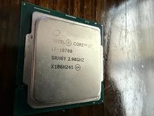 Intel 10th Gen Core i7-10700 SRH6Y 2.9GHz (Turbo 4.8GHz ) 8-Core 16M LGA1200 CPU picture