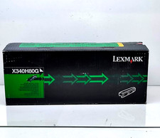 Genuine Lexmark X340H80G Toner Cartridge Black High Yield OEM for X340 X342 picture