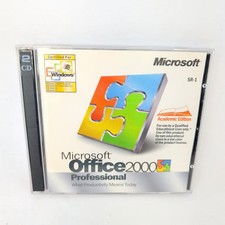 Microsoft Office 2000 Professional Academic Edition SR-1 2 CD Windows 98 95 NT picture