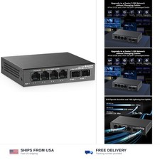 MokerLink 4 Port 2.5G Ethernet Switch with 2x10G SFP+ Slot, 4x2.5G Base-T Por... picture