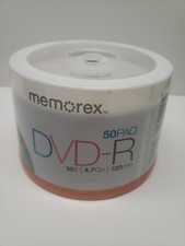 Memorex by Imation Recordable DVD+R 16x 4.7GB 50 Pack Spindle 50 Discs New picture