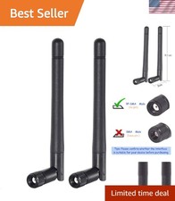 Versatile Dual Band 2.4GHz 5GHz WiFi Antenna 2-Pack for Security Cameras & More picture