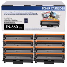 8x TN660 TN630 Toner Compatible With Brother MFC-L2680W DCP-L2540DW HL-L2340DW picture