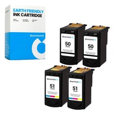 OSI 4PK Compatible Canon 50 51 Printer Ink Cartridge for PIXMA MP160 MP450 MX310 picture