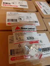 Box of 20 Siemon MX3 - U4- 02  Max Module Flat Cat 4 White Open Box ⭐️⭐️⭐️⭐️⭐️ picture