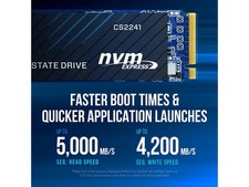 CS2241 M.2 2280 500GB PCI-Express 4.0 x4 3D NAND Internal Solid State Drive PNY picture