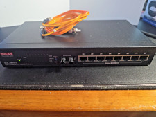 Milan, MIL-S801ST, S801ST, 9 port (2KM) 10/100 UTP/100 SC MMF switch Tested picture