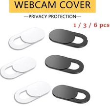 6pc Webcam Cover Slim Slider Camera Shield Privacy Protect Sticker For Laptop PC picture