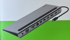 Belkin Connect USB-C 11-in-1 Multiport Dock w 4K HDMI,100w Power Delivery, USB-C picture