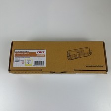 Genuine OKI 46490625 Yellow Toner Cartridge – Brand New & Factory Sealed picture
