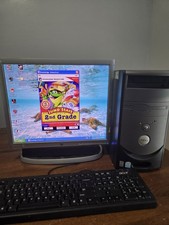 RESTORED/w SSD RETRO DELL GAMING DUAL BOOT WINDOWS 98 XP DELL DESKTOP DOS BOX picture