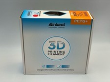 Inland 1.75mm PETG+ 3D Printer Filament - 1kg (2.2 lbs) Spool - Black picture