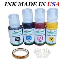 VC 4PK Dye Sublimation ink (non-OEM) 542  T542 for ET-5800 ET-5850 ET-16650 picture