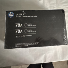 HP 78A CE278AD Black Toner Cartridge Dual Pack picture