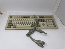 Vintage Chicony KB-5591 Mechanical Trackball Keyboard SMK Monterey Switch Clicky picture