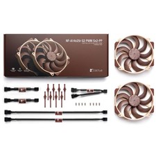 Noctua NF-A14x25r G2 PWM Sx2-PP Round 140mm Premium Fan 2-Pack Push-Pull Set picture