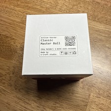 Sealed  S-Craft  MASTER BALL Artisan Pokemon Keycap Holder picture