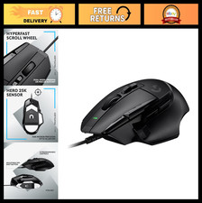 High-Precision Wired Gaming Mouse - RGB Lighting, Adjustable DPI, Ergonomic Desi picture