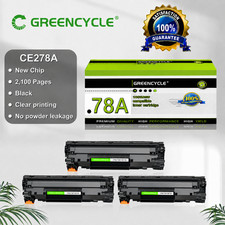 3 Pack CE278A 78A Compatible Toner Cartridge for HP P1566 P1606 P1606dn M1536dnf picture