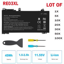 ❤️LOT RE03XL Battery For HP ProBook 430 440 445 450 455R G6 G7 L32407-AC1 Series picture