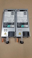 lot of  2 Dell 05RHVV 750W 80+ Platinum EPP Power Supply for R630 R730 R640 R740 picture