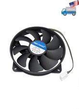Low-Profile 95mm x 15mm Replacement 4-pin PWM CPU Cooler Fan on 80mm Frame picture