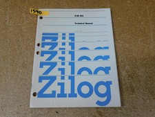 Zilog Z-80 Vintage Computer SIO Technical Manual August 1978 (original) picture