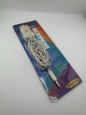 Vintage Koss M/6 Computer Lapel Microphone Compact 8 ft Cord Clip On picture