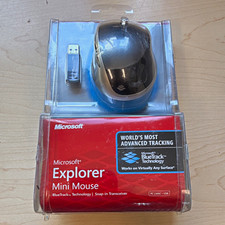 Microsoft Explorer Mini Mouse BlueTrack Wireless USB Receiver Gray/Black picture
