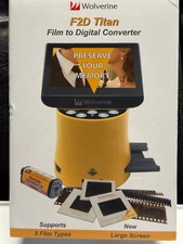 Wolverine F2D Titan Film to Digital Converter 8 Film Types New in Box picture