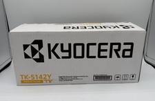 Kyocera TK-5142Y TK5142Y Yellow Toner Cartridge New Open Box picture